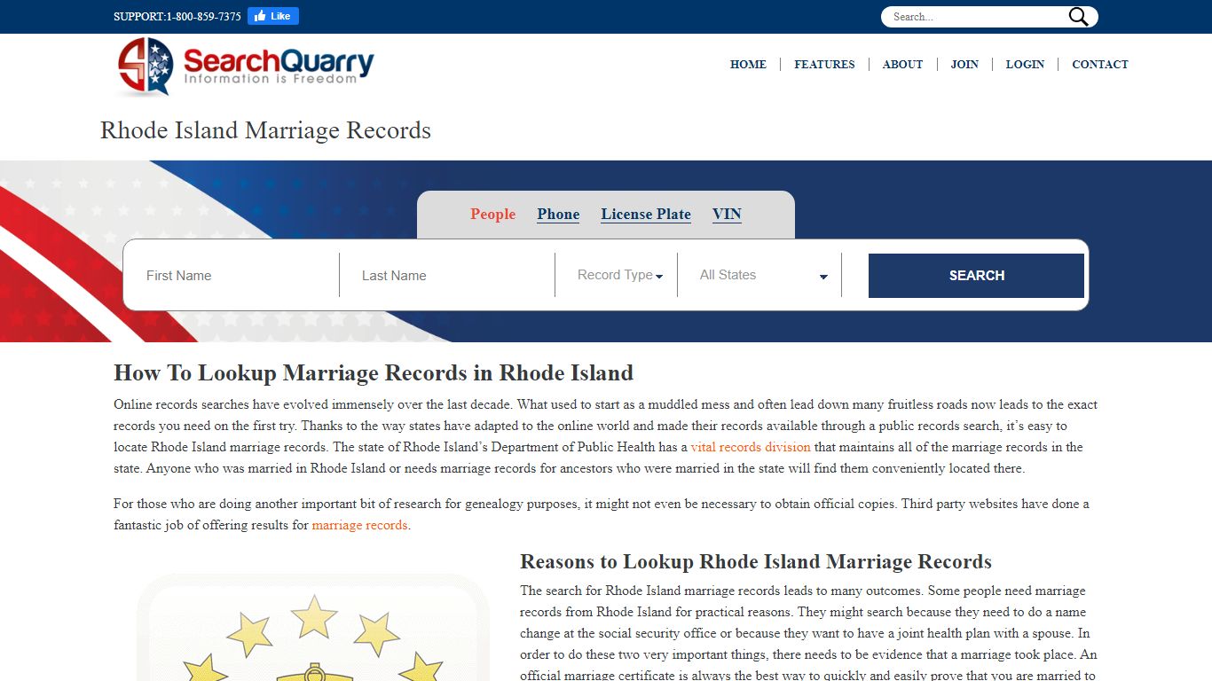 Free Rhode Island Marriage Records | Enter a First & Last ...